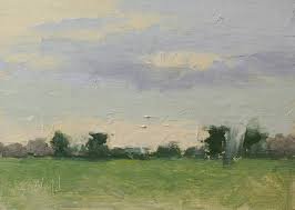 Rain Over the Hills Painting