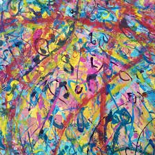 Electric Drift Abstract Art