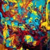 Electric Drift Abstract Art