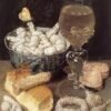 Cherries and Lace Still Life Painting
