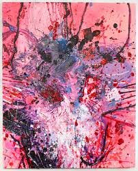 Neon Mirage Abstract Art