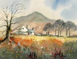 Lavender Road Painting