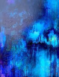 Silent Storm Abstract Art
