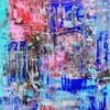 Neon Mirage Abstract Art
