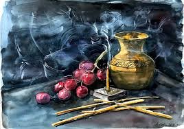 Autumn Harvest Still Life Painting