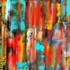 Dust and Silence Abstract Art