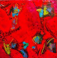 Chaos Bloom Abstract Art