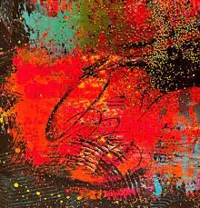 Chaos Bloom Abstract Art