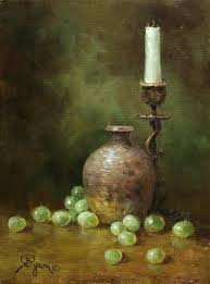 Autumn Harvest Still Life Painting