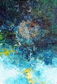 Echoes of Blue Abstract Art