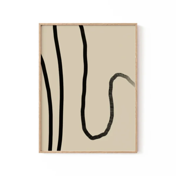 Space Between Minimalist Art