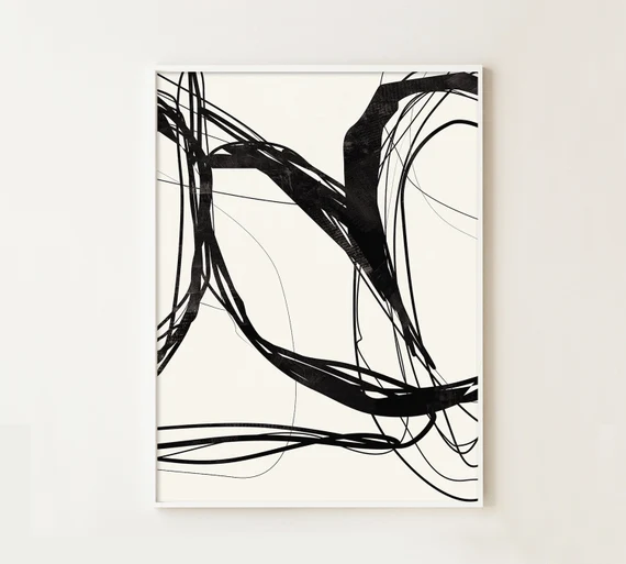 Silent Geometry Minimalist Art