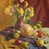 Bowl of Fresh Figs Still Life Painting