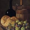 Cherries and Lace Still Life Painting