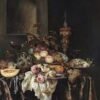 Bowl of Fresh Figs Still Life Painting