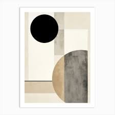Faint Horizon Minimalist Art