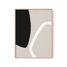 Linear Drift Minimalist Art